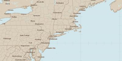 Radar kaart Philadelphia